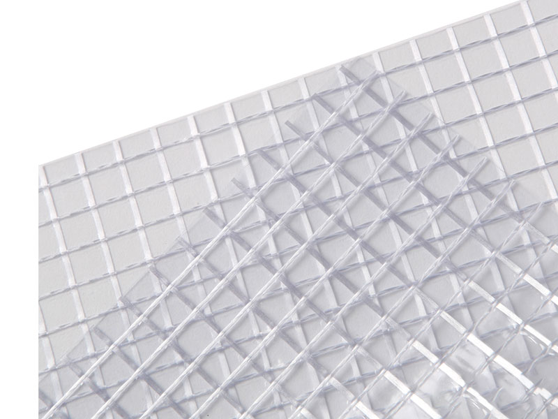 400GSM 1000D3X3 Ttransparent PVC Brataithe Fabraic poileistir