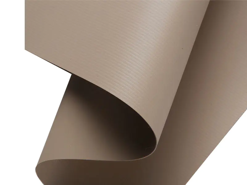16oz 1000D 9X9 99.9％ Phuball Bloc Amach Fabraic poileistir lannaithe PVC