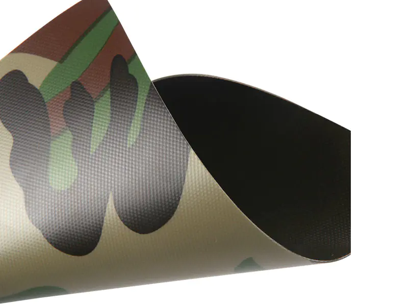 0.52 mm 650GSM 1000D23X23 Duaithníocht Aerdhíonach Fabraic Bád Inséidte PVC
